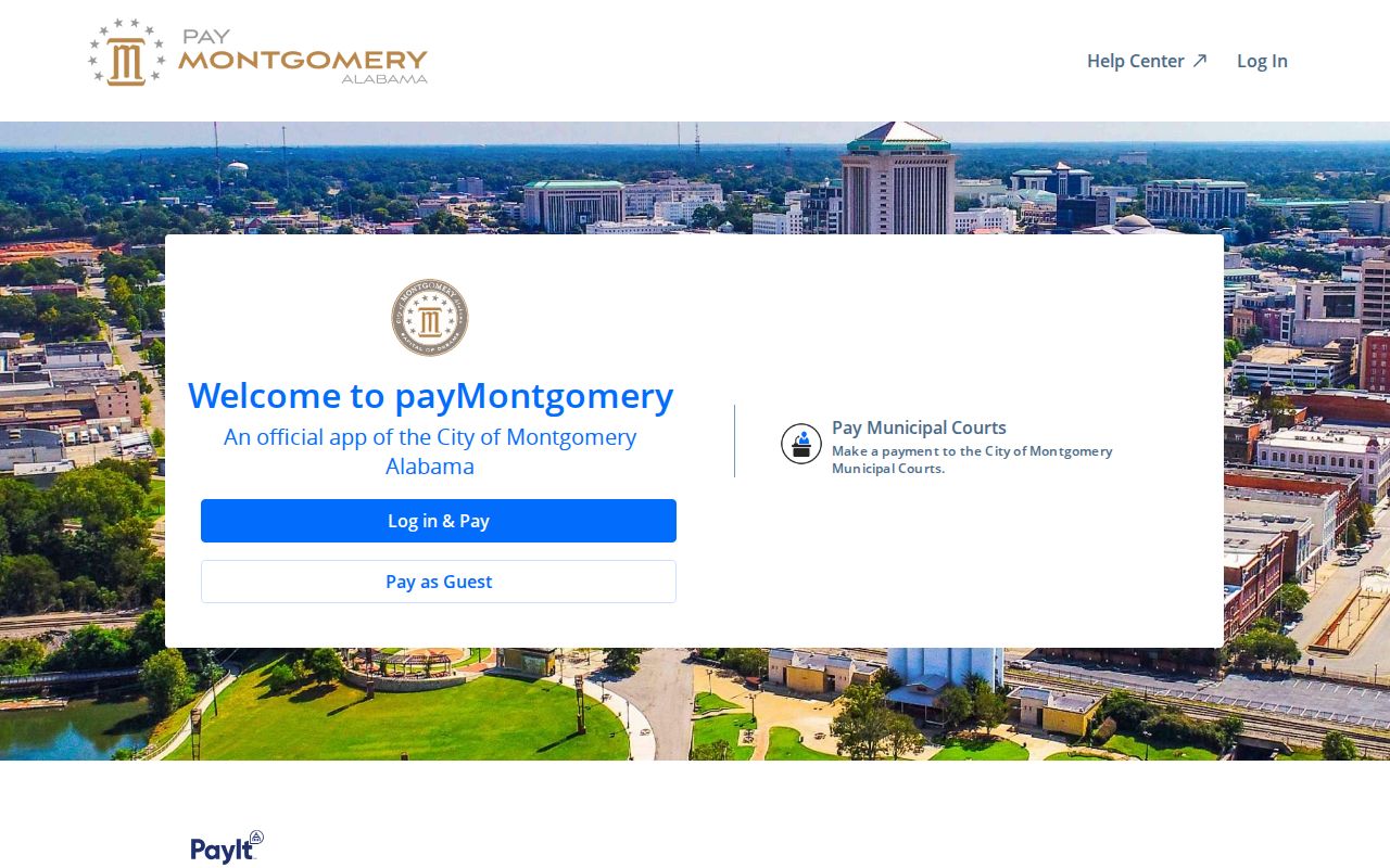 payMontgomery municipal traffic citation and case lookup portal
